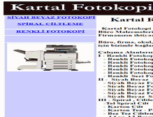 Tablet Screenshot of kartalfotokopi.com